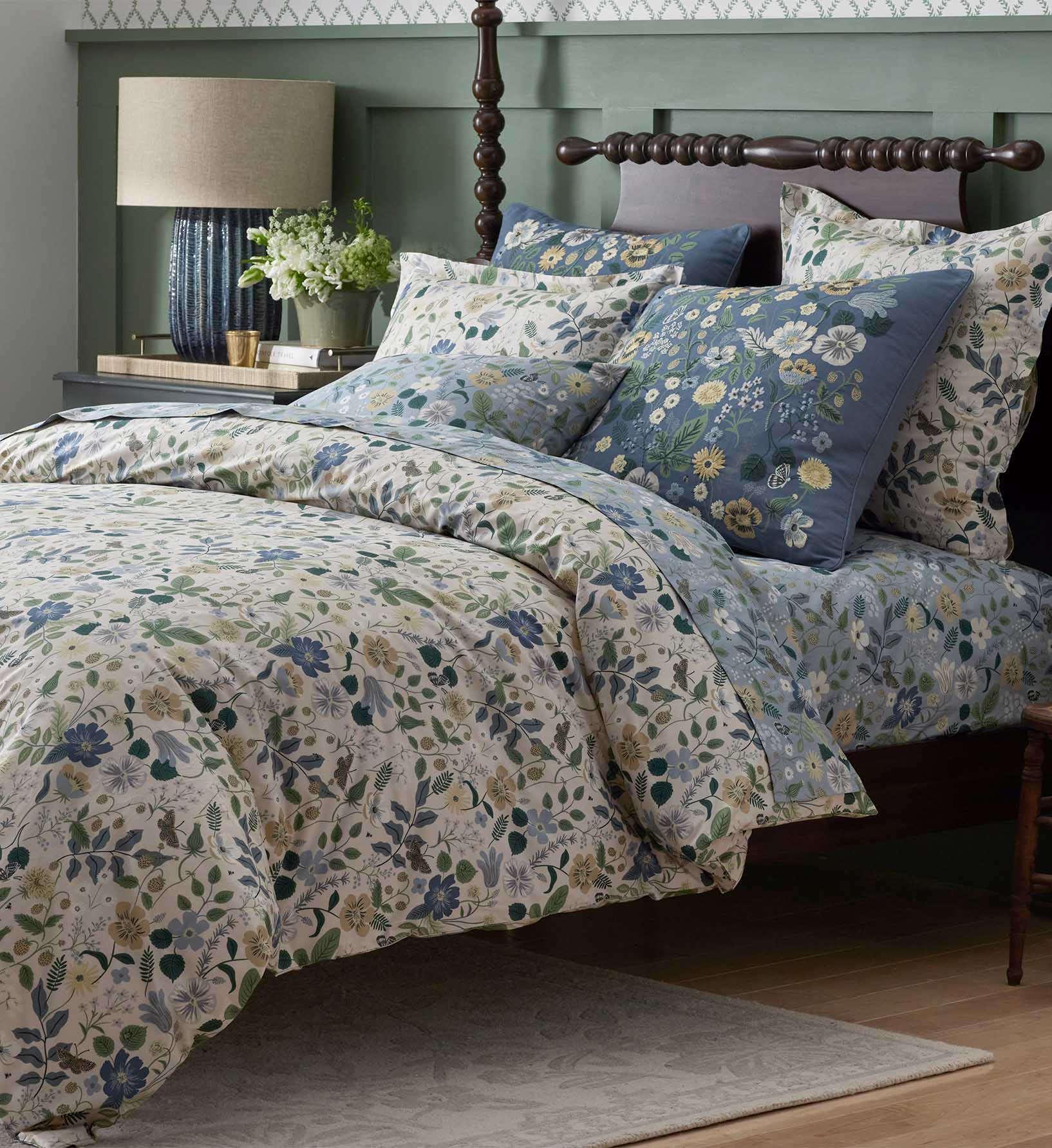 Percale Comforter - Strawberry Fields Beige