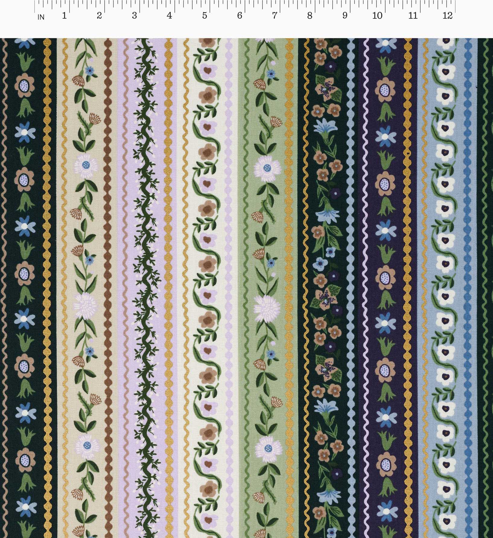 Gemma Canvas Metallic Fabric - Cool