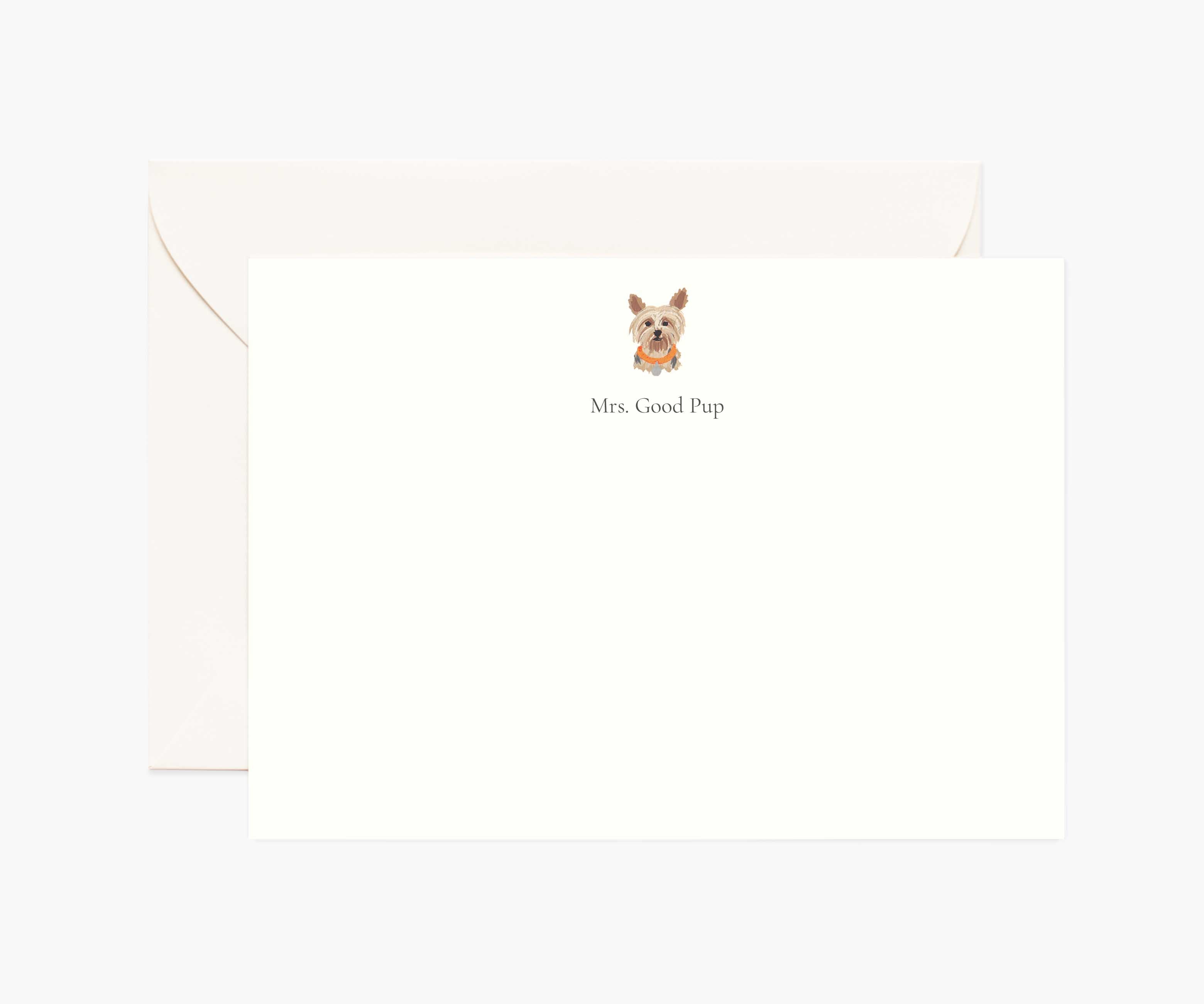 Pets Personalized Stationery - Dog 9