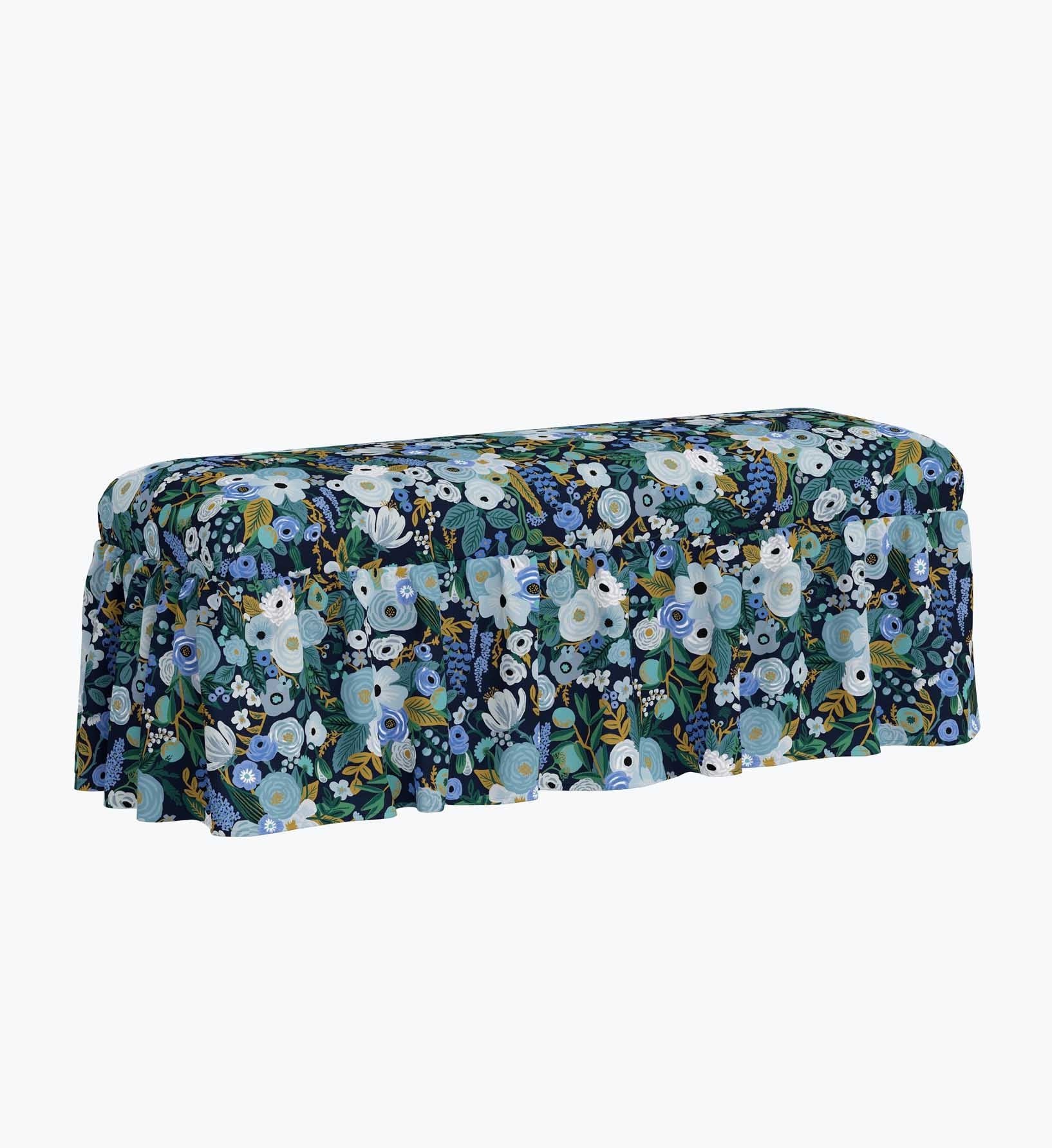 Surrey Dining Bench - Garden Party Blue