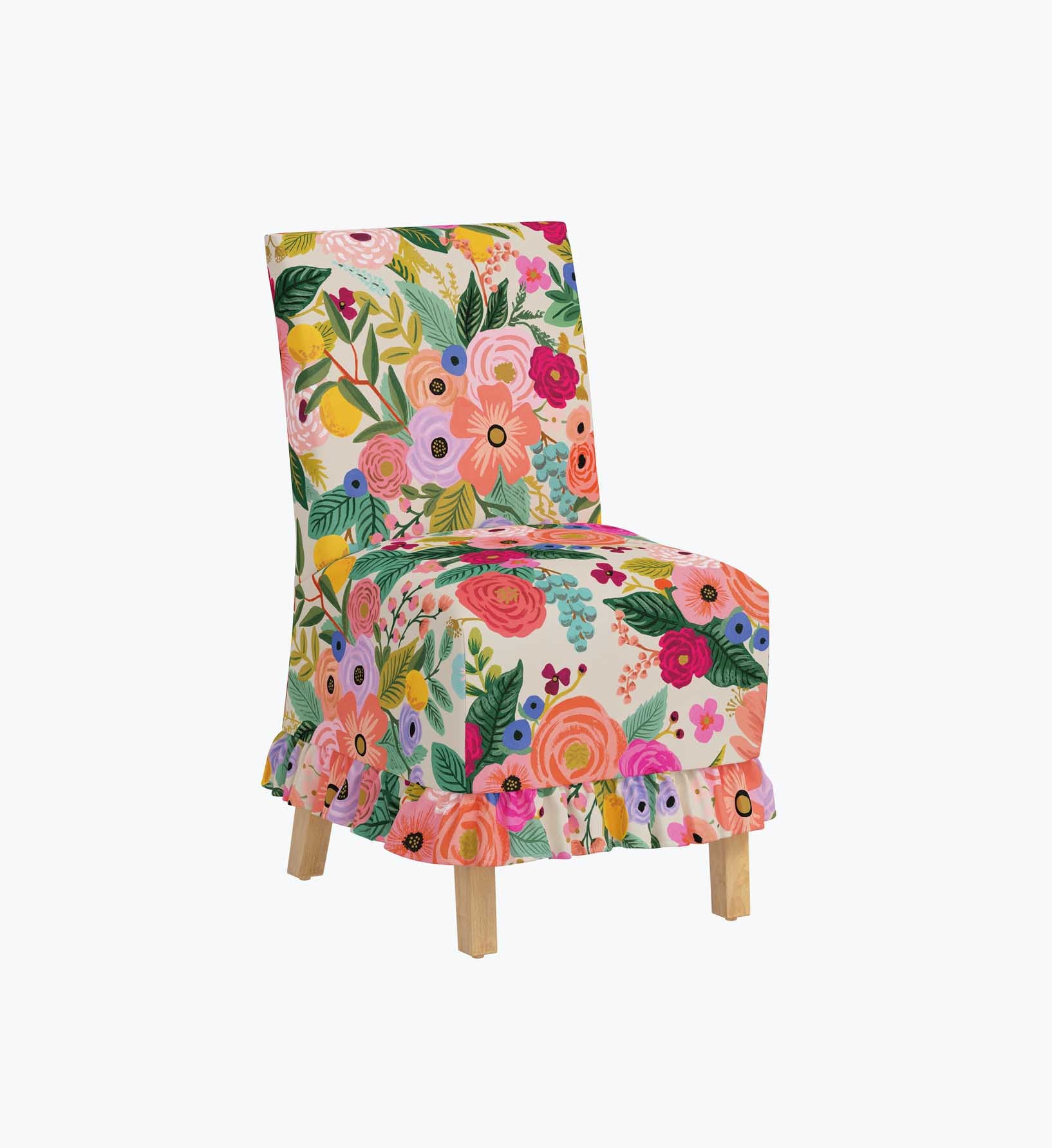 Louise Slipcover Dining Chair - Garden Party