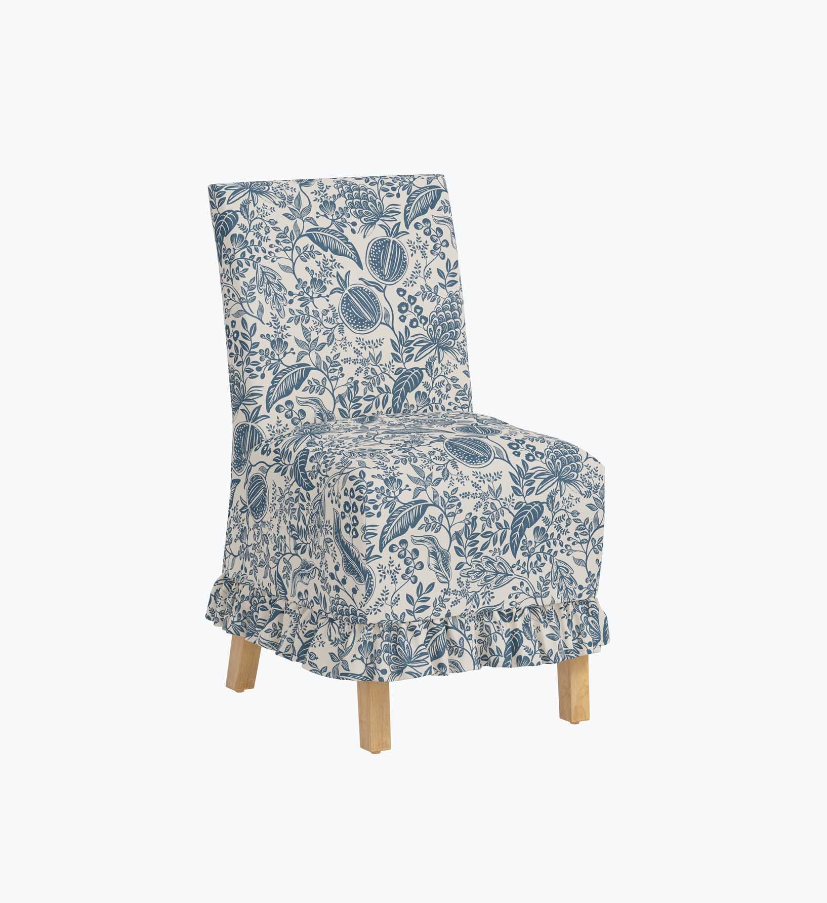 Louise Slipcover - Pomegranate
