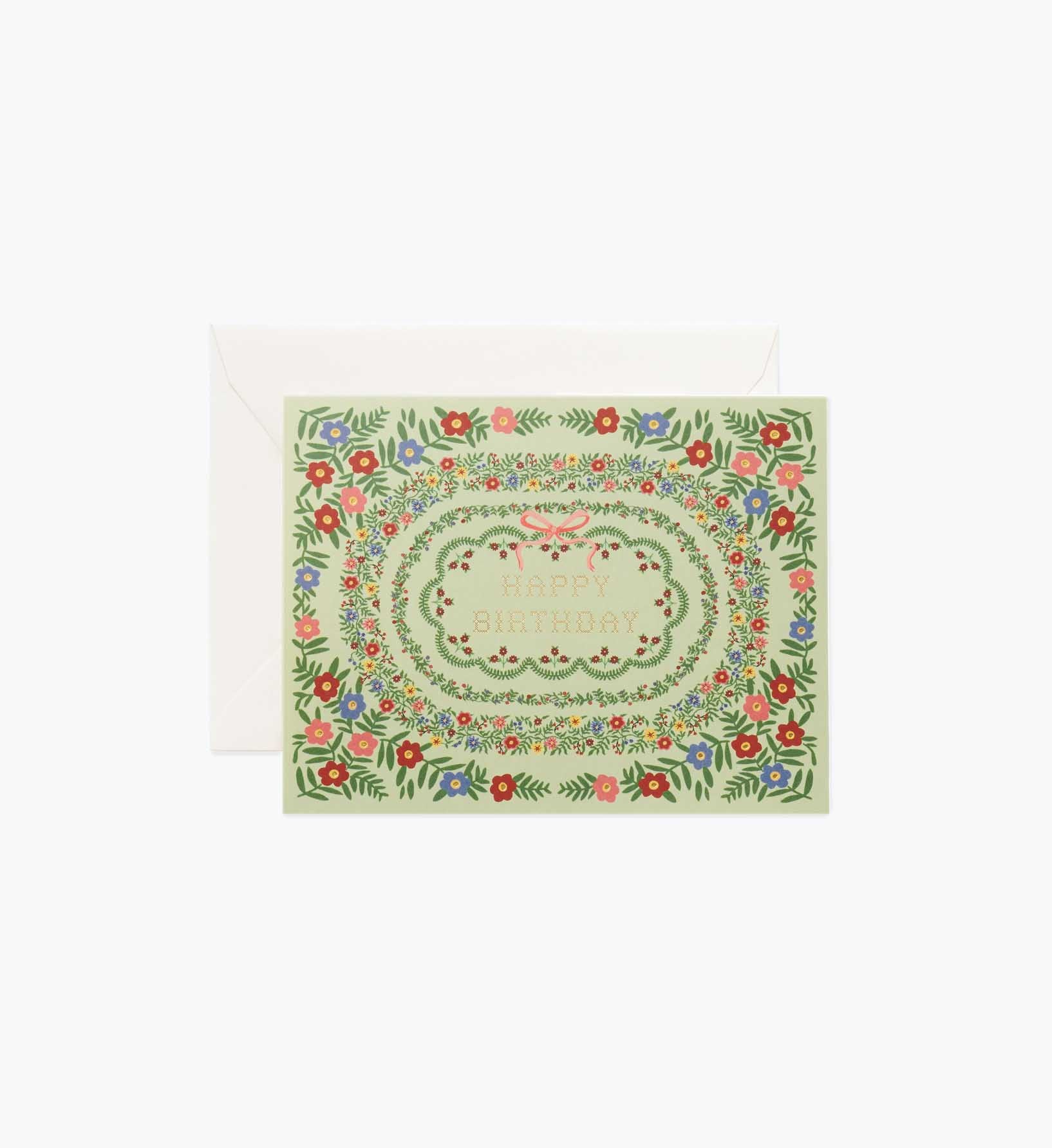 Rosette Birthday Cards - Boxed Set