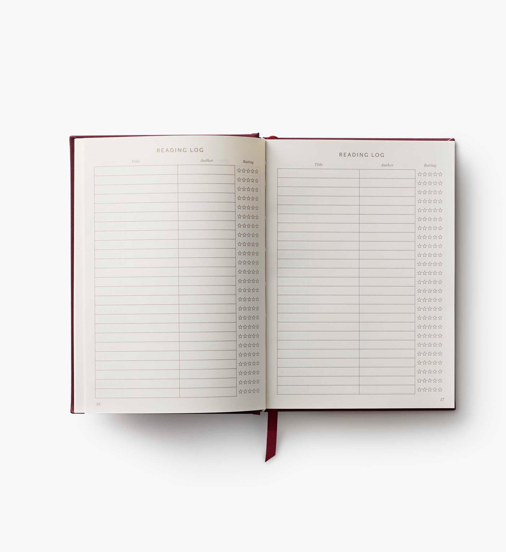 Embroidered Book Journal - Ladies Night Book Club