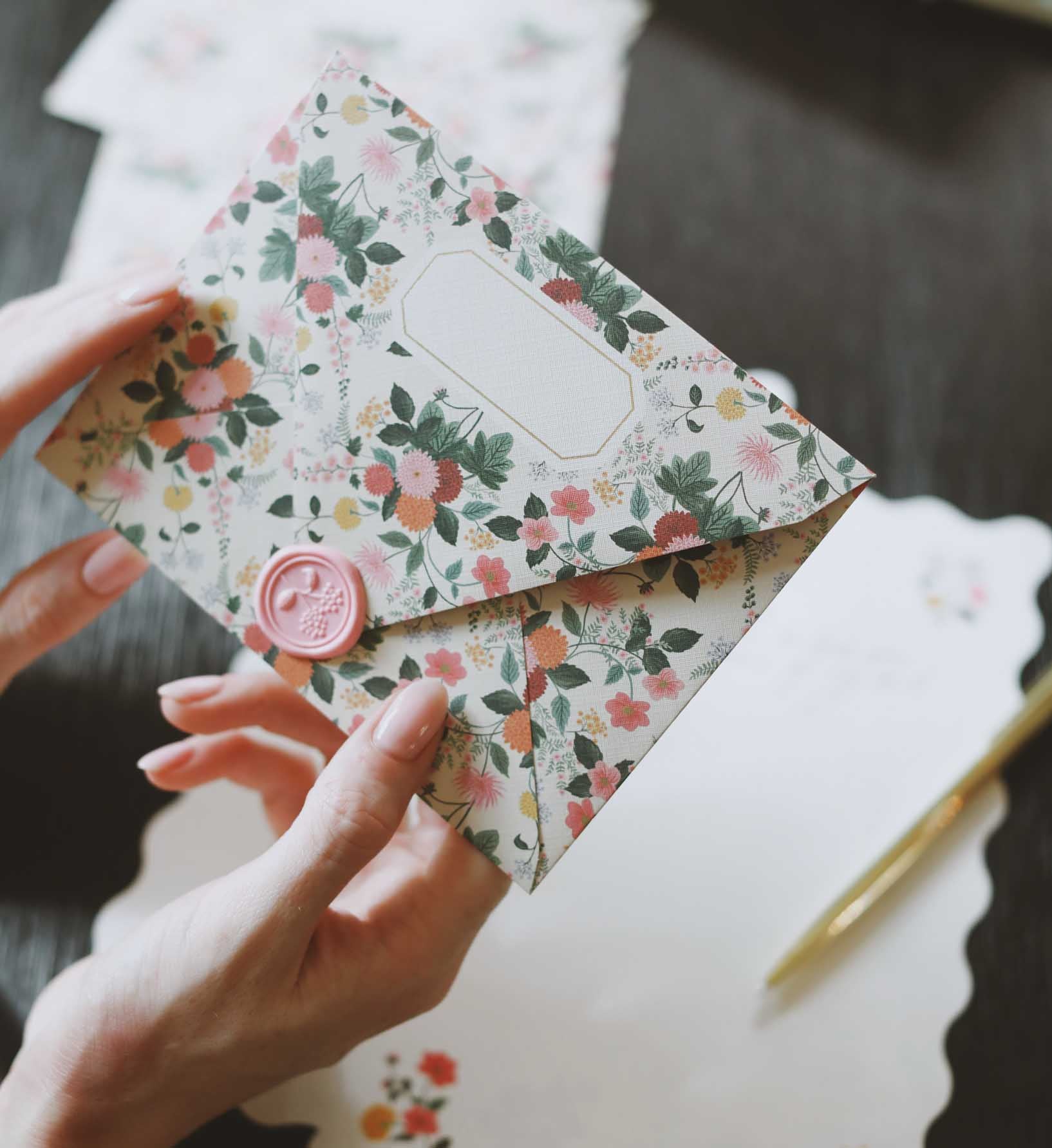 Letter Writing Set - Dahlia