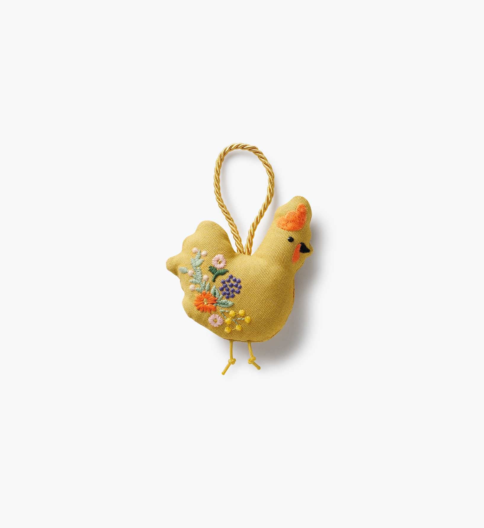 Embroidered Ornament Set - Spring Farm