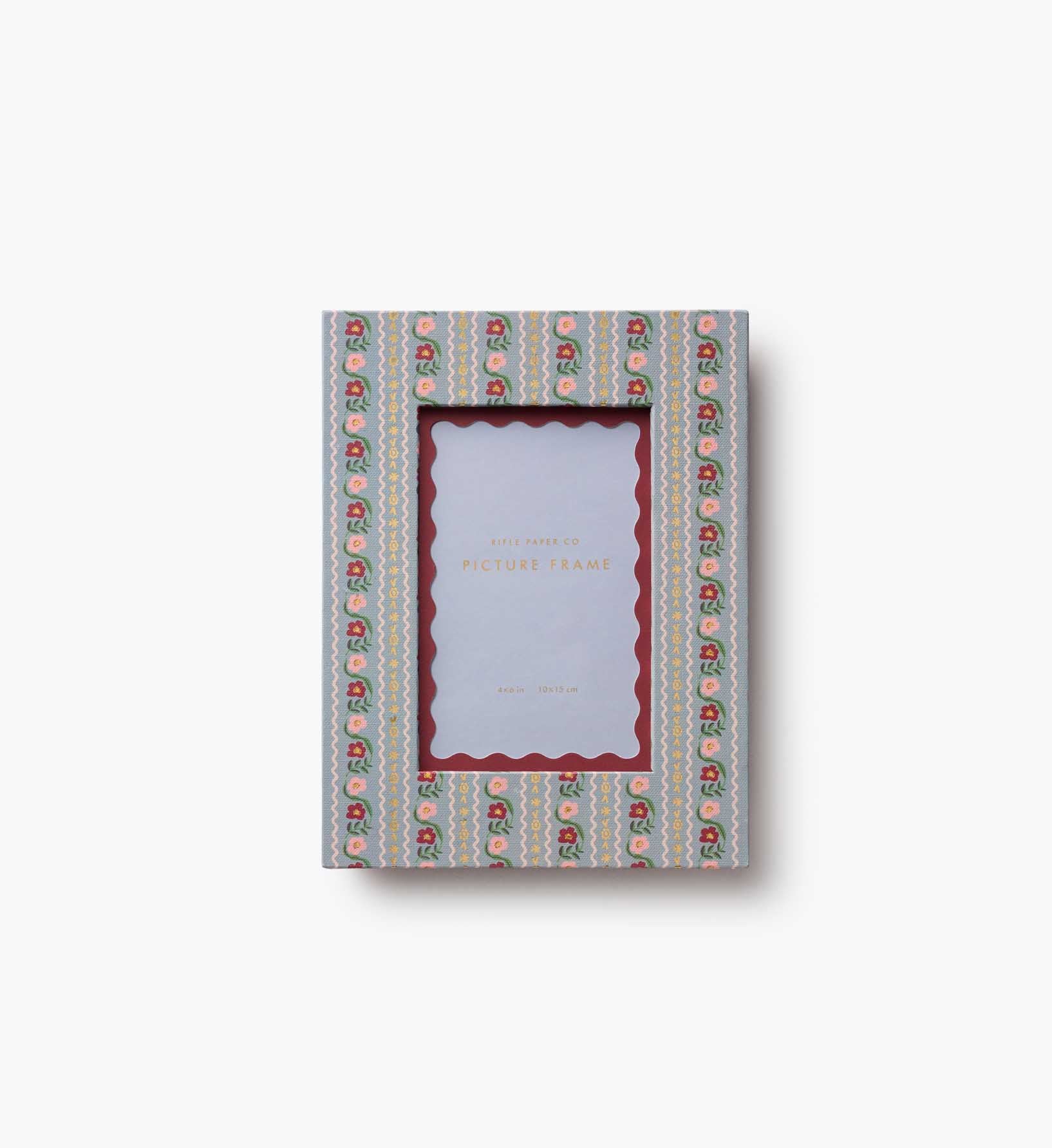Paper Wrapped Picture Frame - Delphine