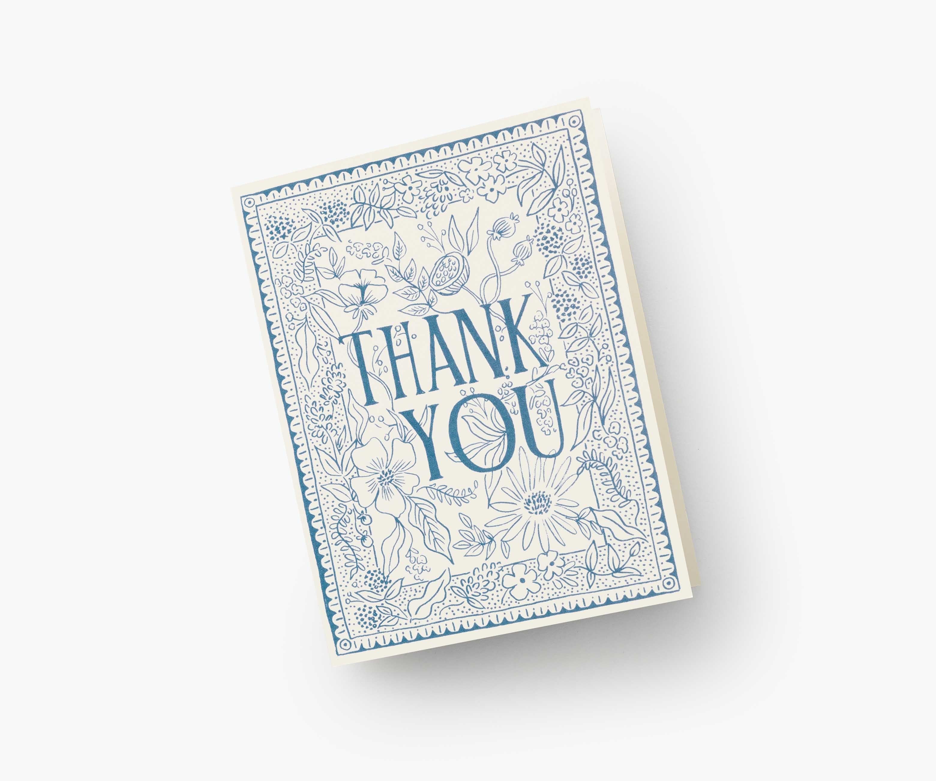 Delft Thank You Cards - Boxed Set
